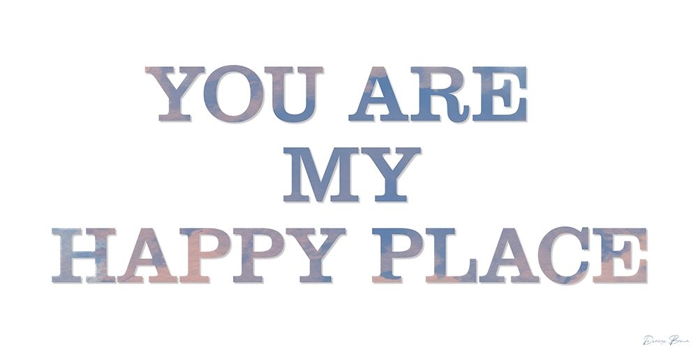 Happy Place art print by Denise Brown for $57.95 CAD