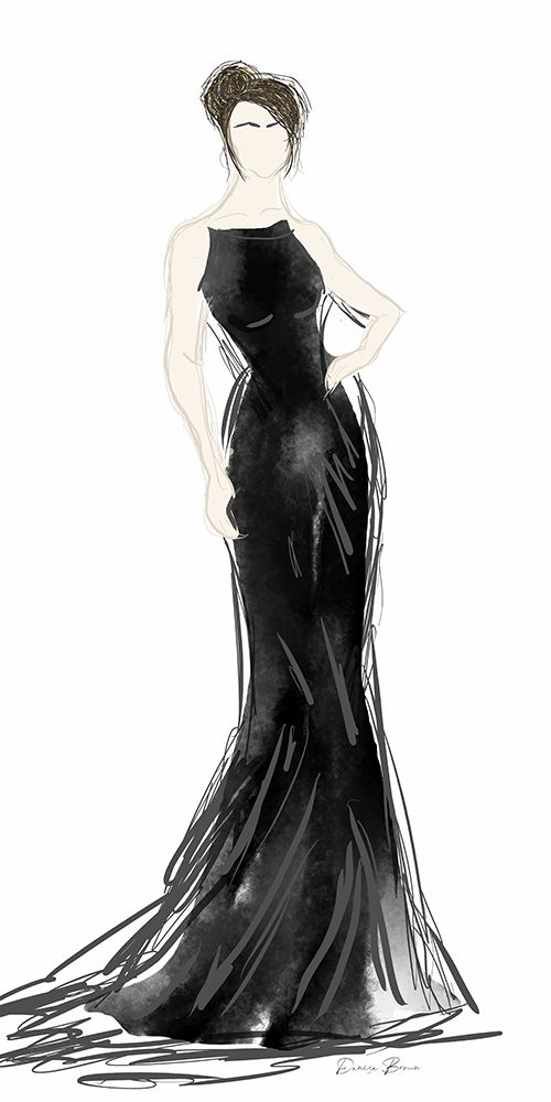 Fashion Week 2 art print by Denise Brown for $57.95 CAD