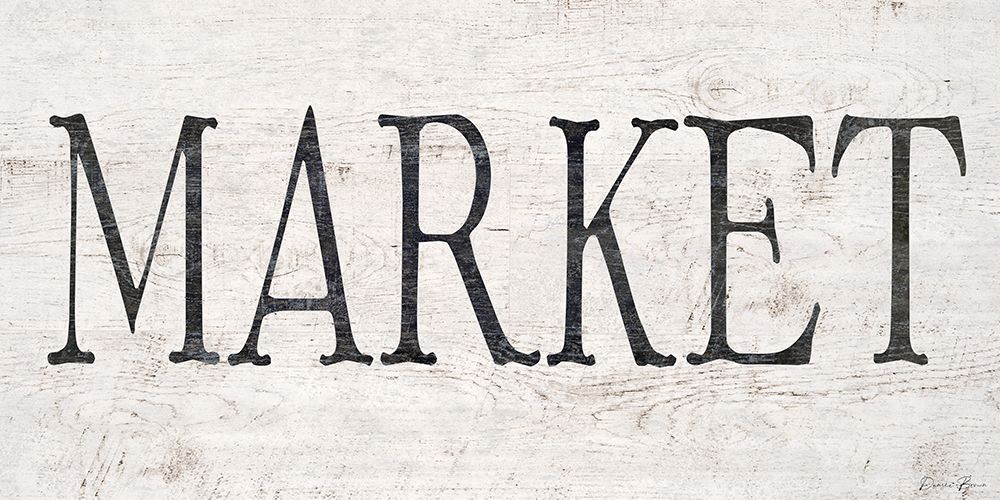 Market art print by Denise Brown for $57.95 CAD