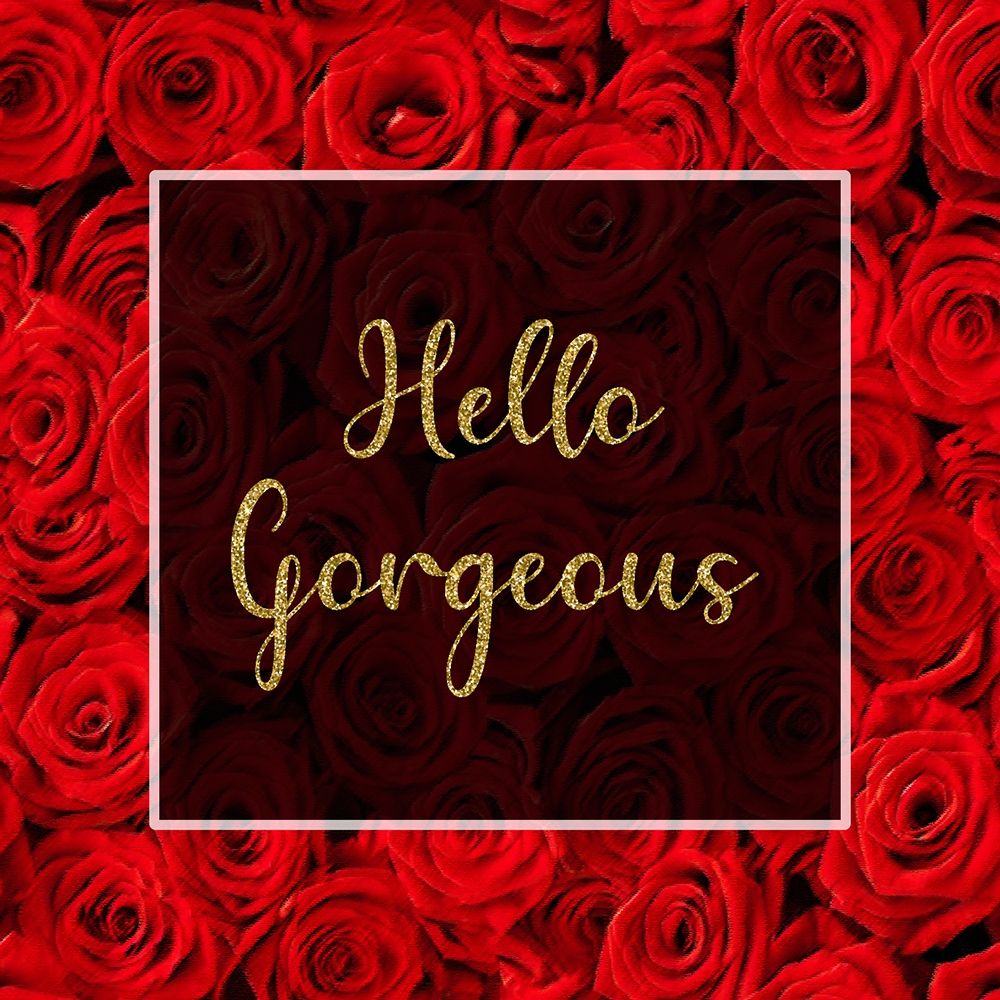 Hello Gorgeous art print by Denise Brown for $57.95 CAD