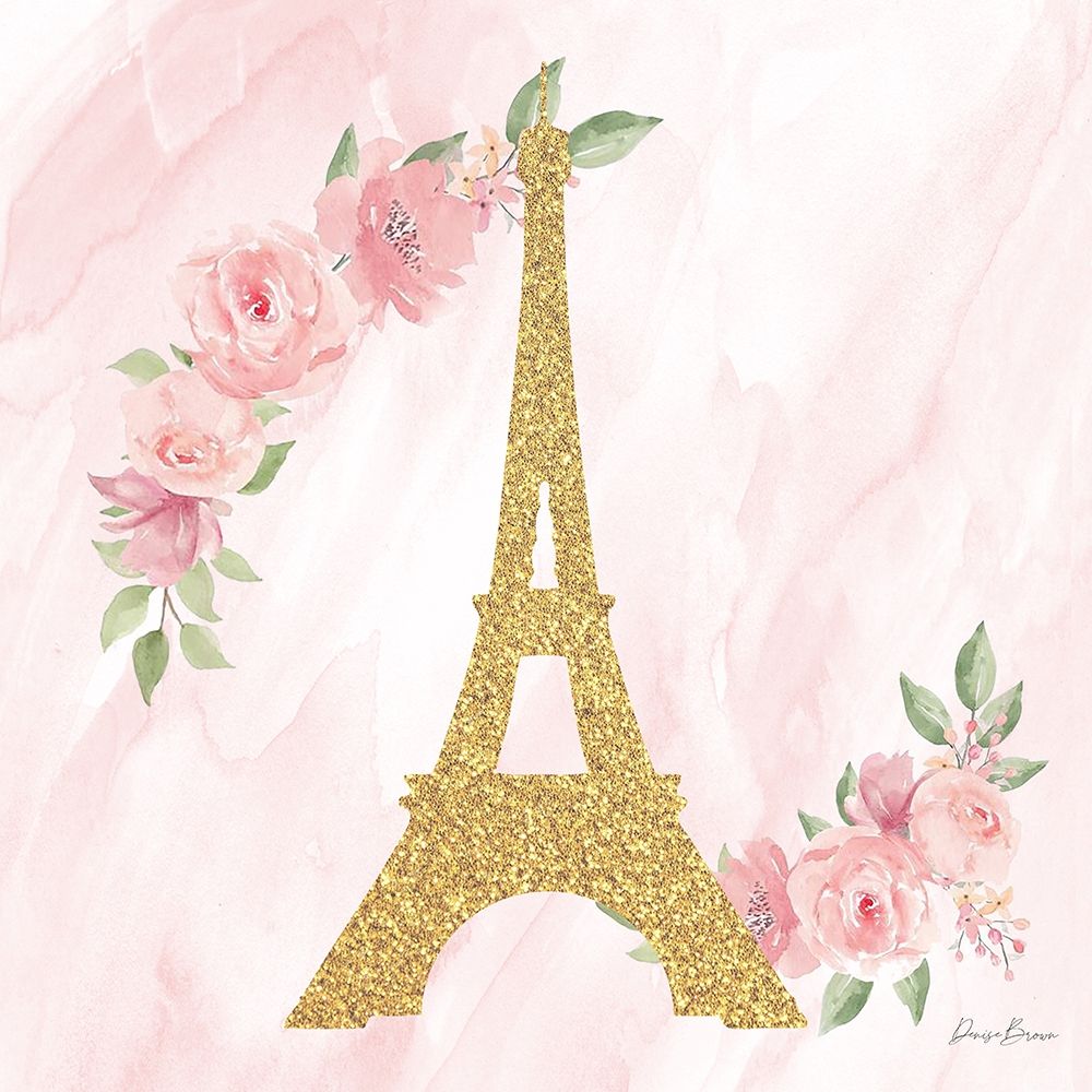 Paris Is Love 2 art print by Denise Brown for $57.95 CAD