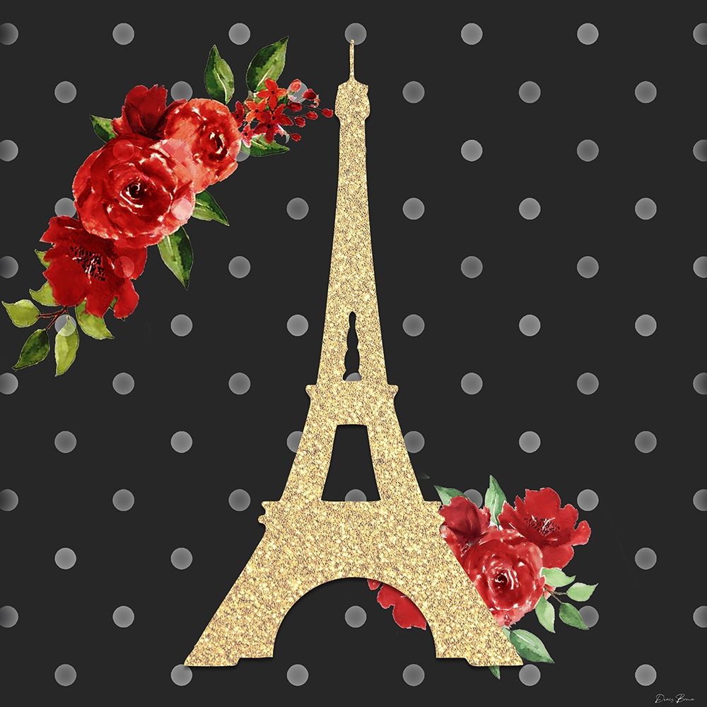 Paris Is Love Fall 2 art print by Denise Brown for $57.95 CAD