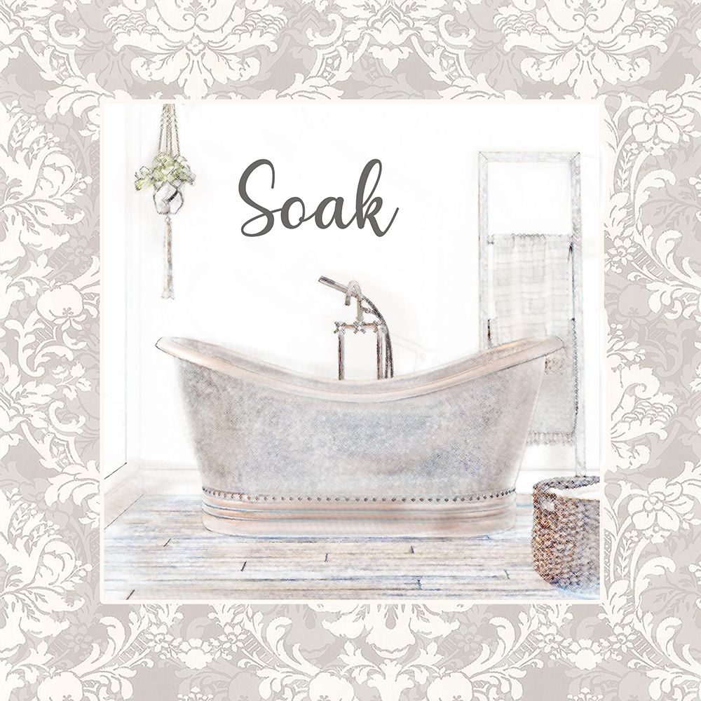 Soaking Tub art print by Denise Brown for $57.95 CAD