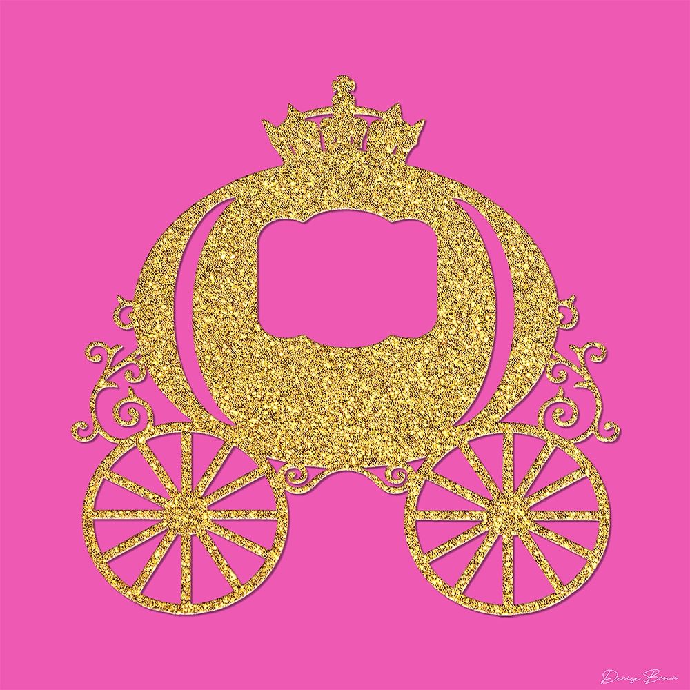 Princess Carriage art print by Denise Brown for $57.95 CAD