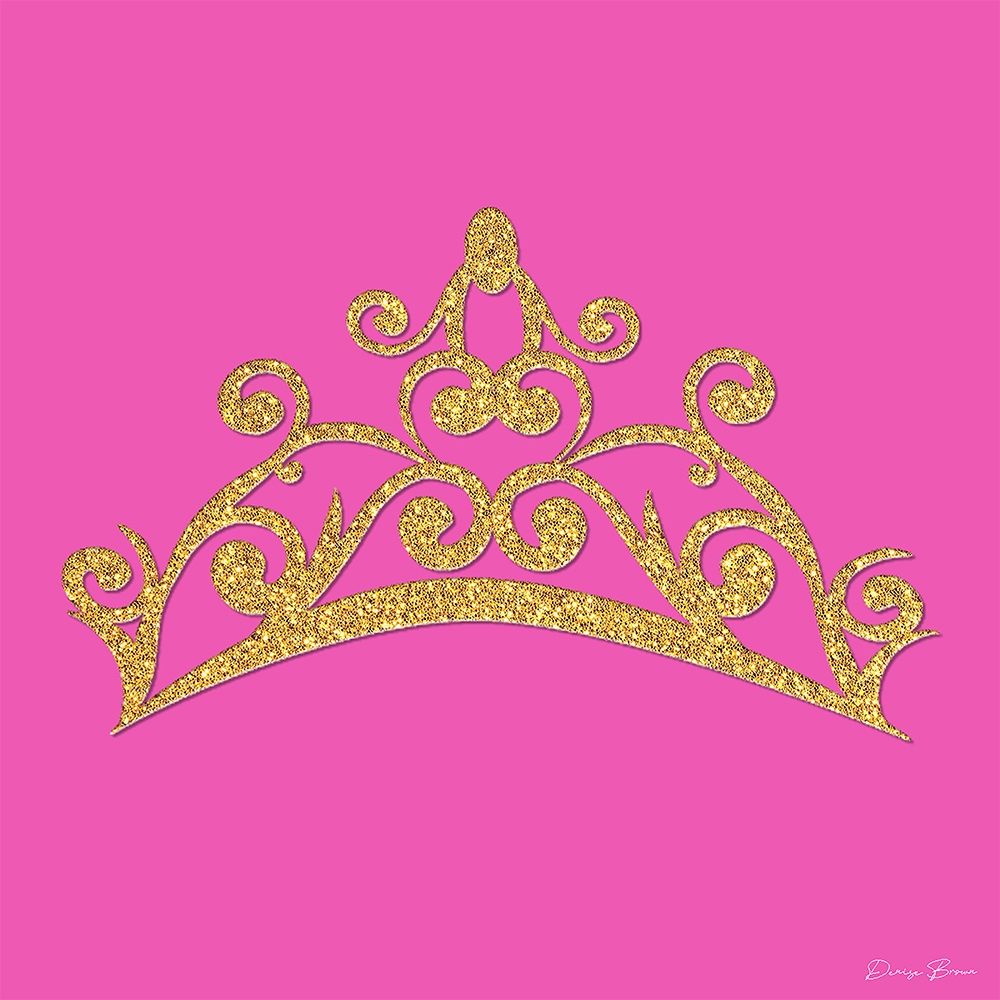 Princess Crown art print by Denise Brown for $57.95 CAD
