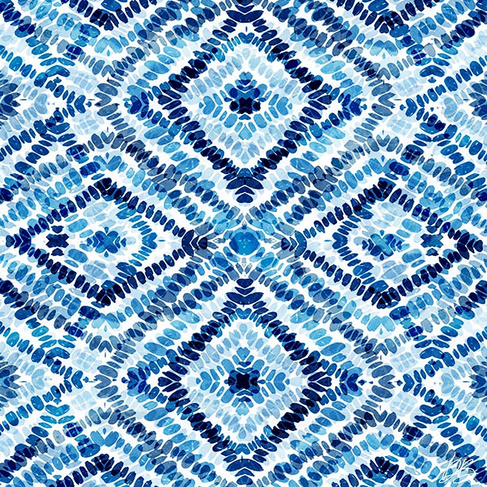 Blue Diamonds art print by Denise Brown for $57.95 CAD