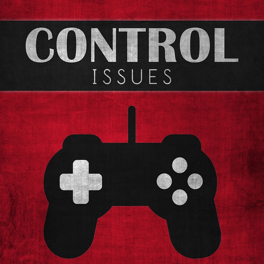 Control Issues Red art print by Denise Brown for $57.95 CAD