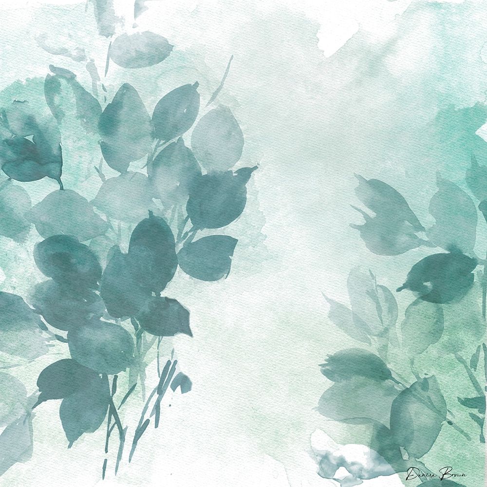 Watercolor Leaves 1 art print by Denise Brown for $57.95 CAD