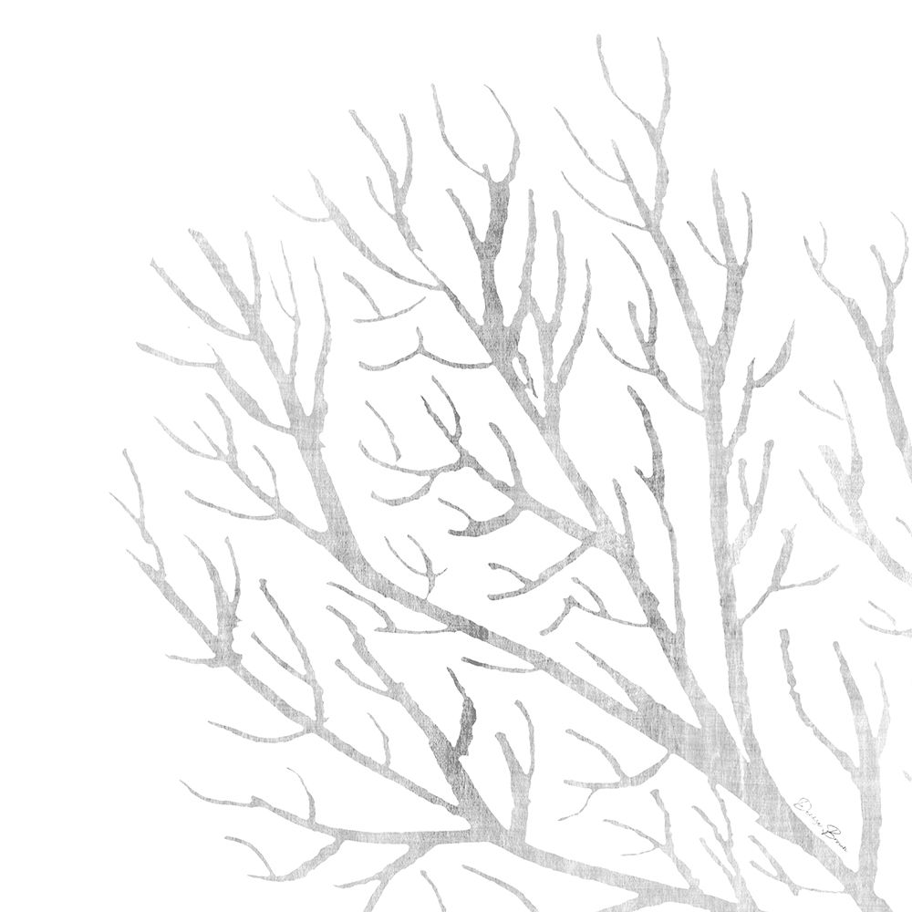 White Seaweed 1 art print by Denise Brown for $57.95 CAD