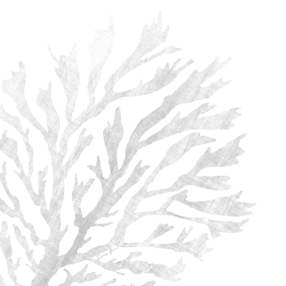 White Seaweed 2 art print by Denise Brown for $57.95 CAD