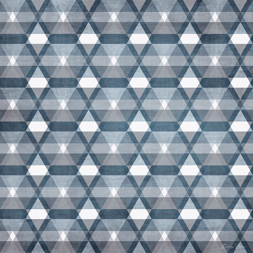 Blue Tile 1 art print by Denise Brown for $57.95 CAD