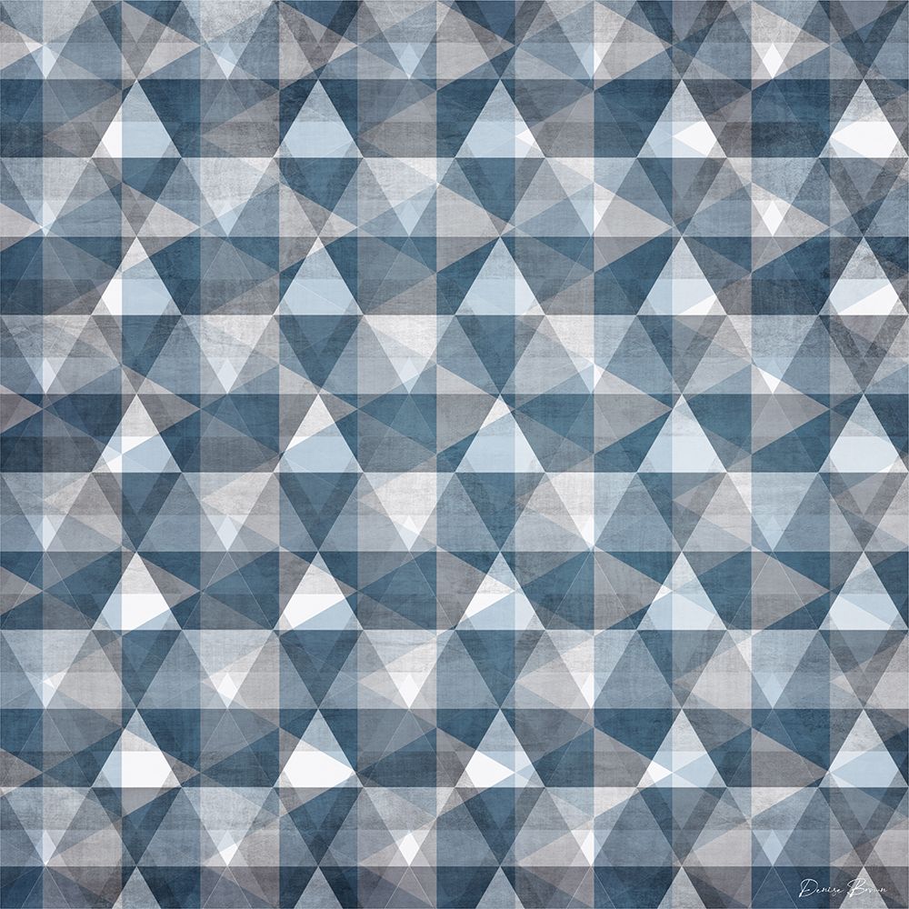 Blue Tile 2 art print by Denise Brown for $57.95 CAD