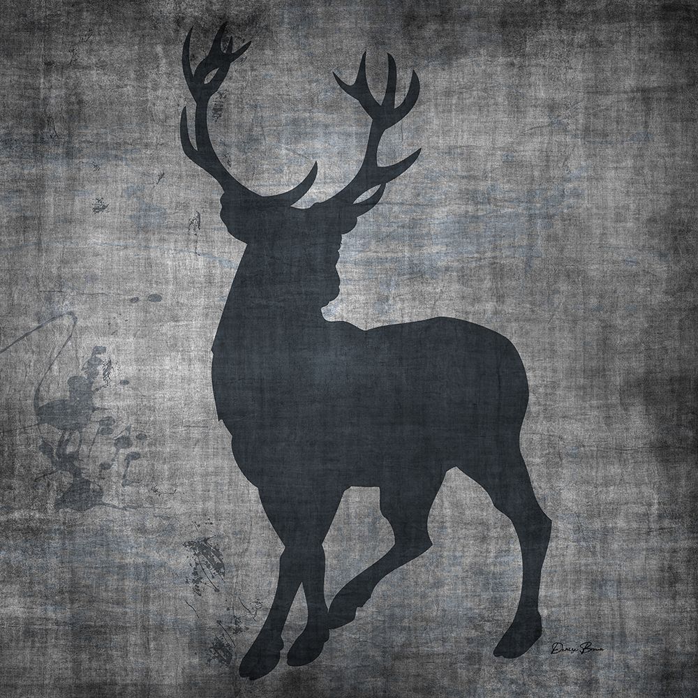 Deer Splash art print by Denise Brown for $57.95 CAD