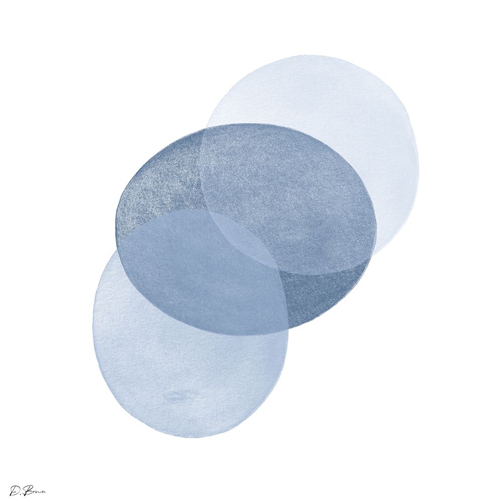 Blue Overlay 1 art print by Denise Brown for $57.95 CAD