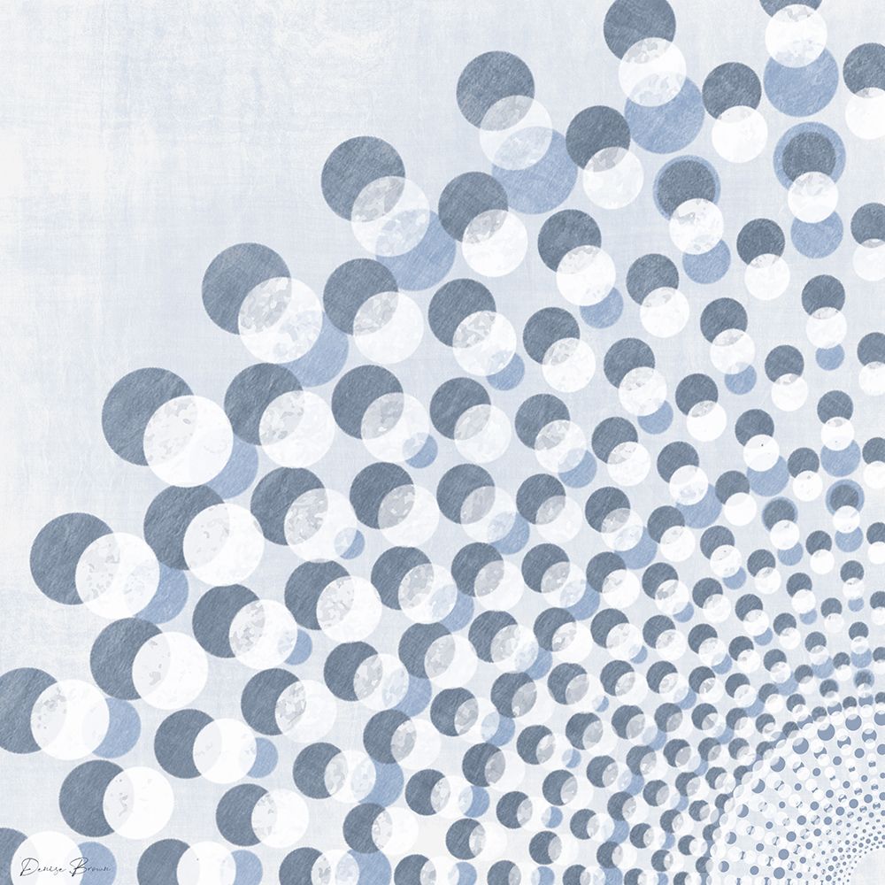 Geometric Circles 1 art print by Denise Brown for $57.95 CAD