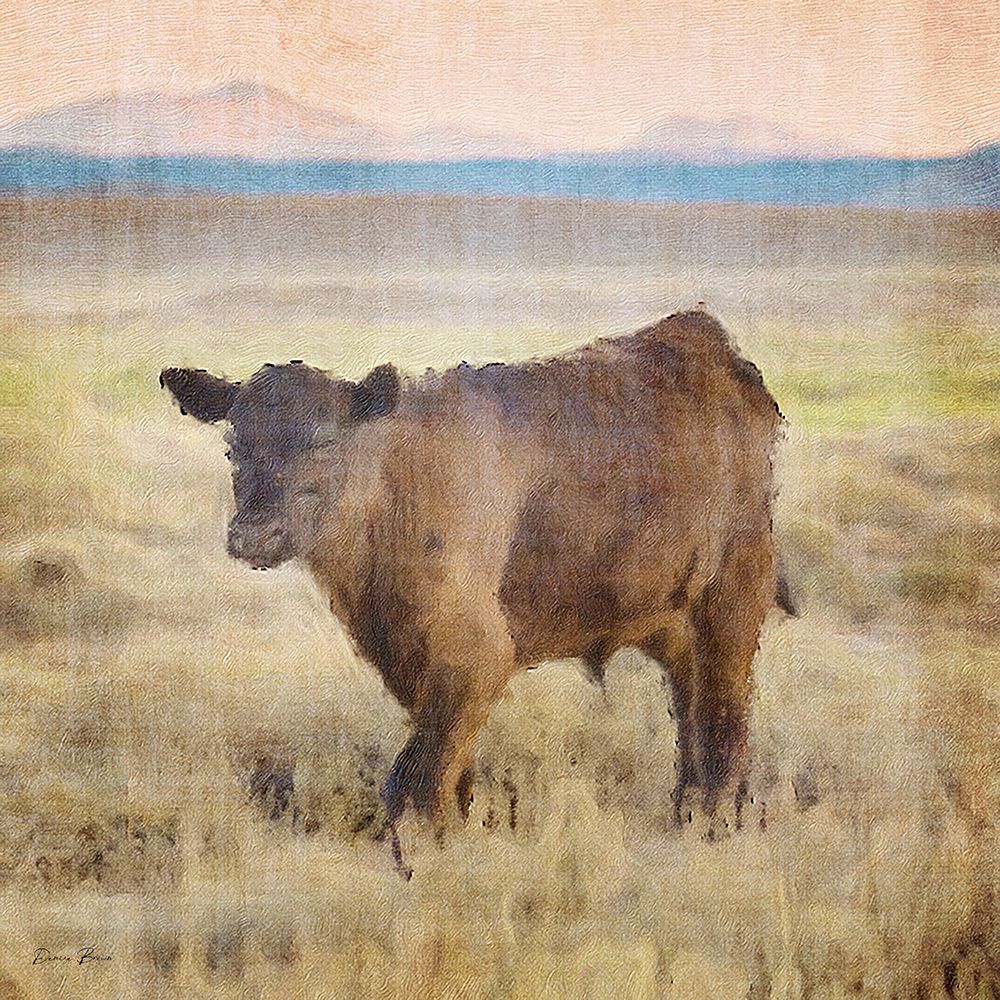 Cow art print by Denise Brown for $57.95 CAD