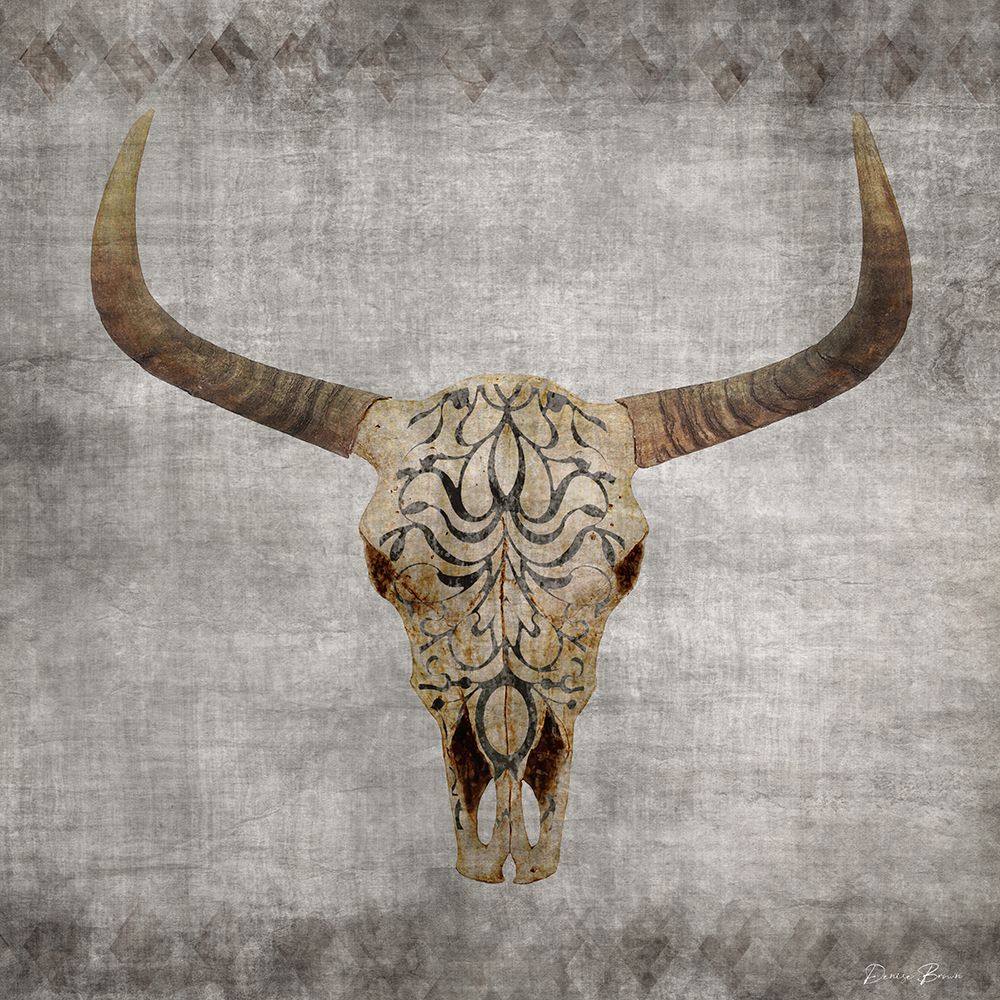 Bone Yard 1 V2 art print by Denise Brown for $57.95 CAD