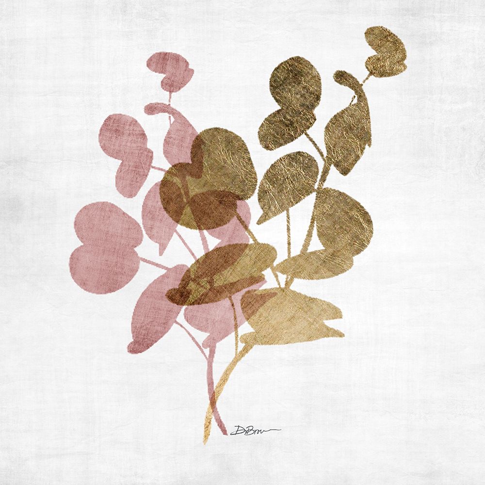 Blush Foliage 1 art print by Denise Brown for $57.95 CAD