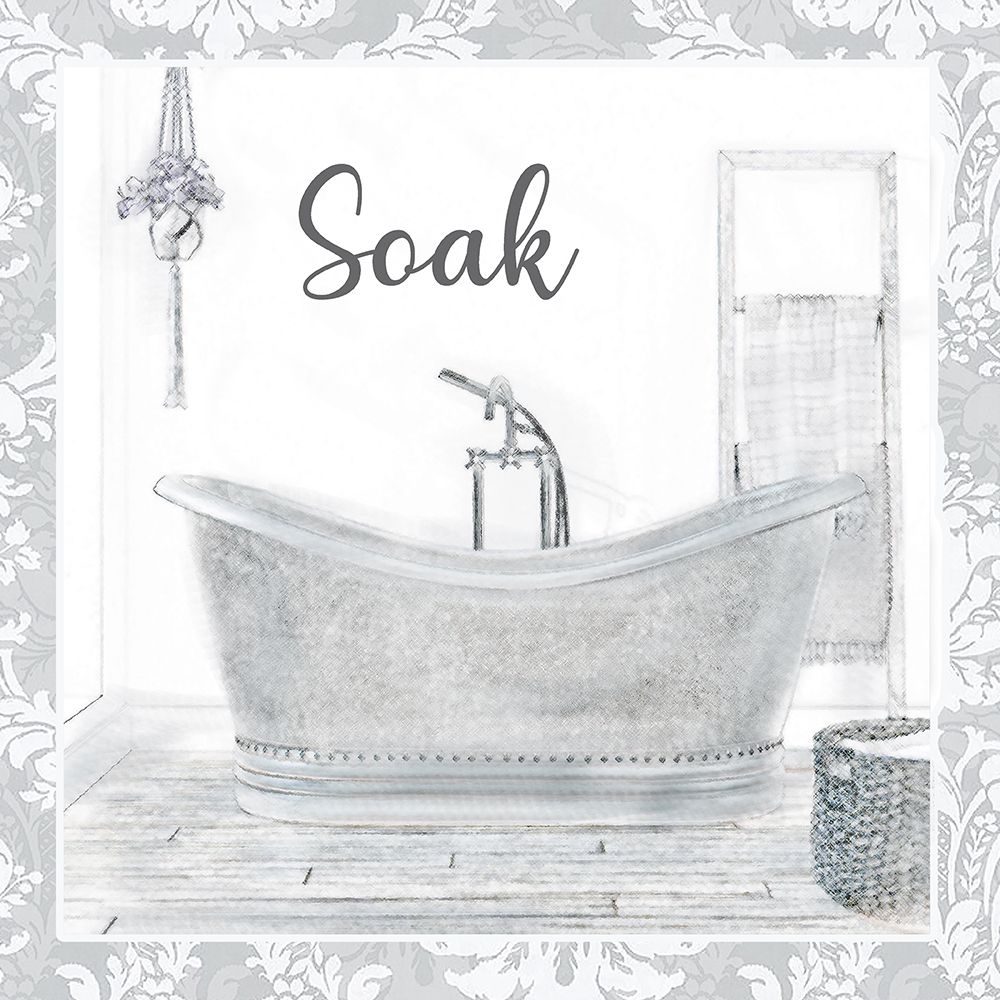 Soaking Tub art print by Denise Brown for $57.95 CAD