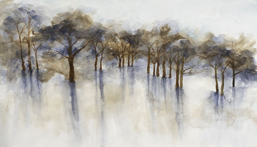 Misty Woods 2 art print by Doris Charest for $57.95 CAD