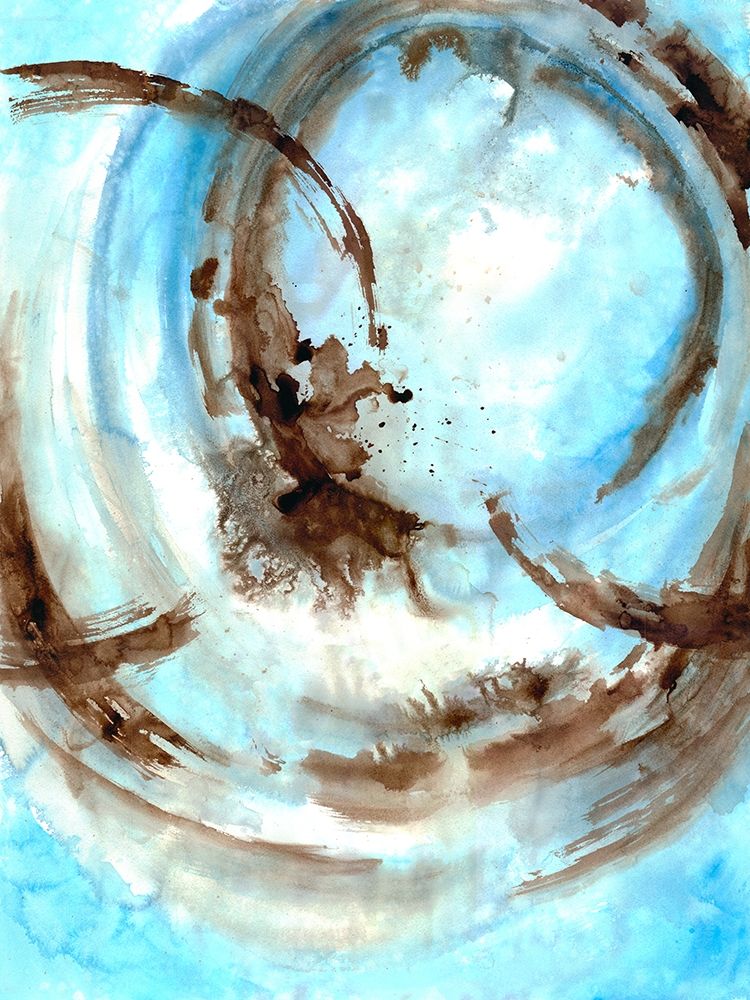 Blue Blowout art print by Doris Charest for $57.95 CAD