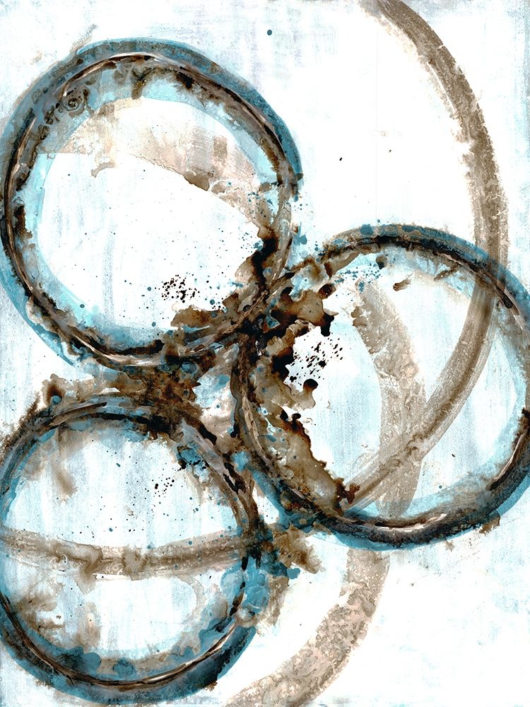Blue Blowout 3 art print by Doris Charest for $57.95 CAD