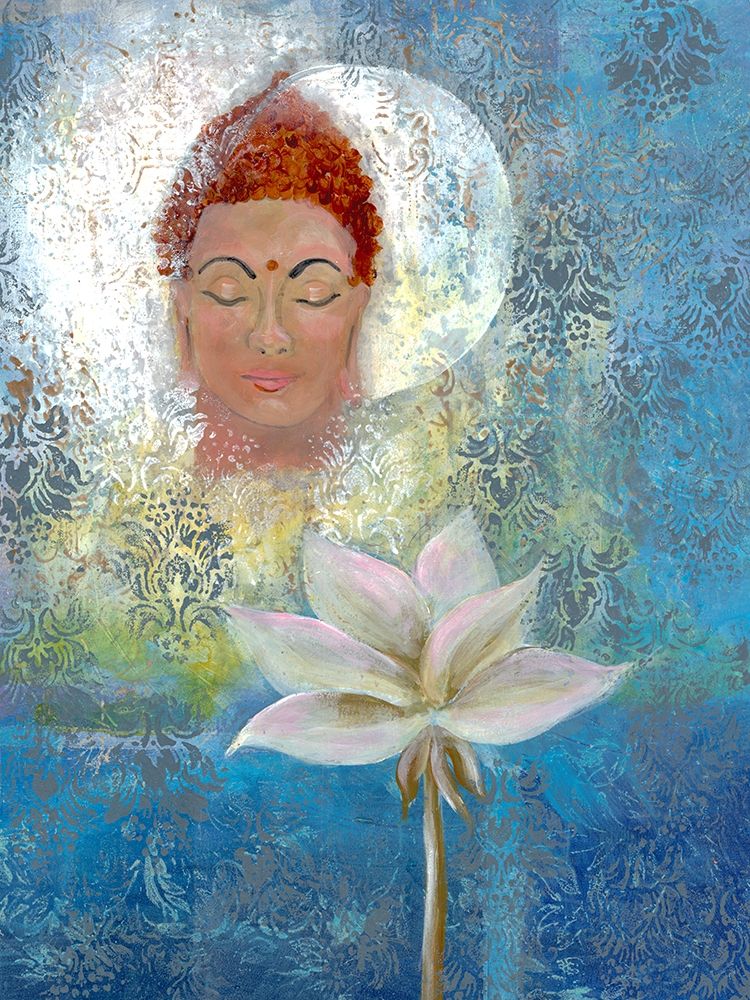 Calm Meditation art print by Doris Charest for $57.95 CAD