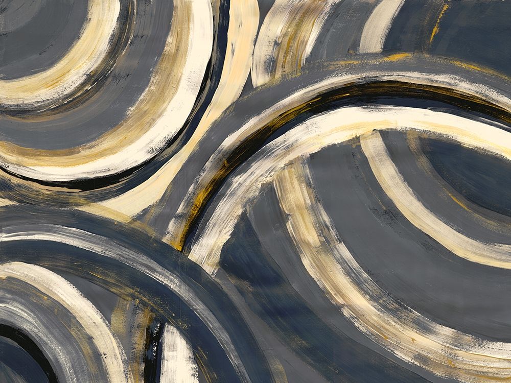 Semi Circles art print by Doris Charest for $57.95 CAD
