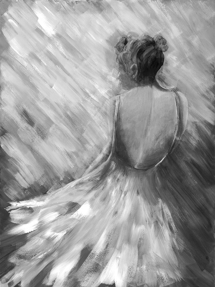 Dancing BW Queen 1 art print by Doris Charest for $57.95 CAD