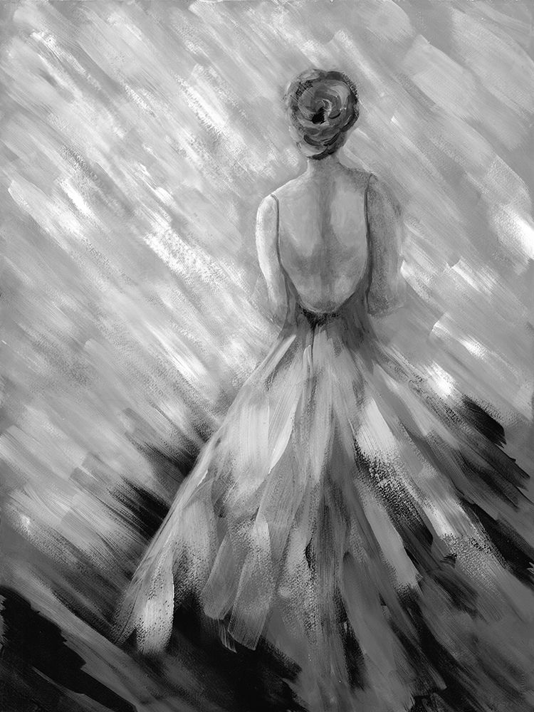 Dancing BW Queen 3 art print by Doris Charest for $57.95 CAD