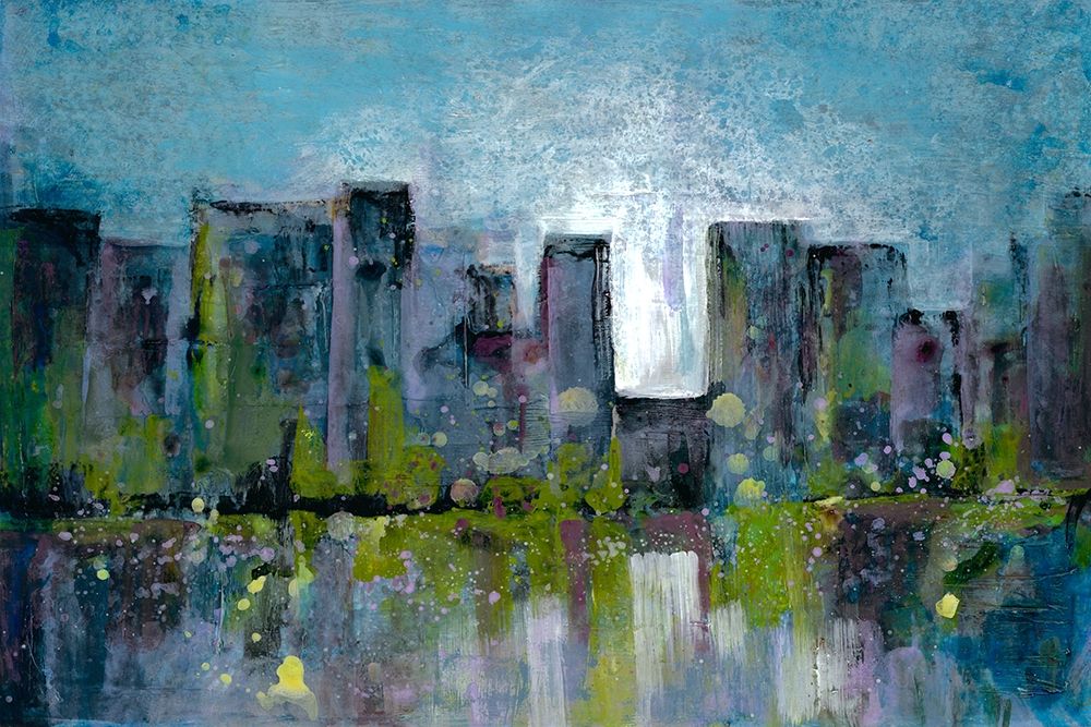 City Nights 2 art print by Doris Charest for $57.95 CAD