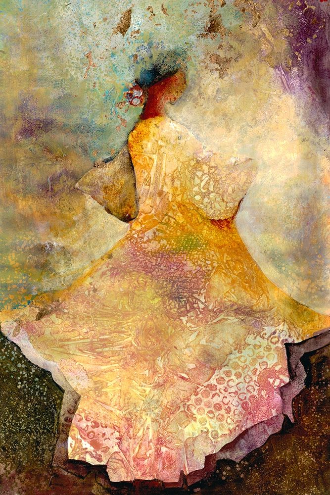 Flourished Dancer 2 art print by Doris Charest for $57.95 CAD