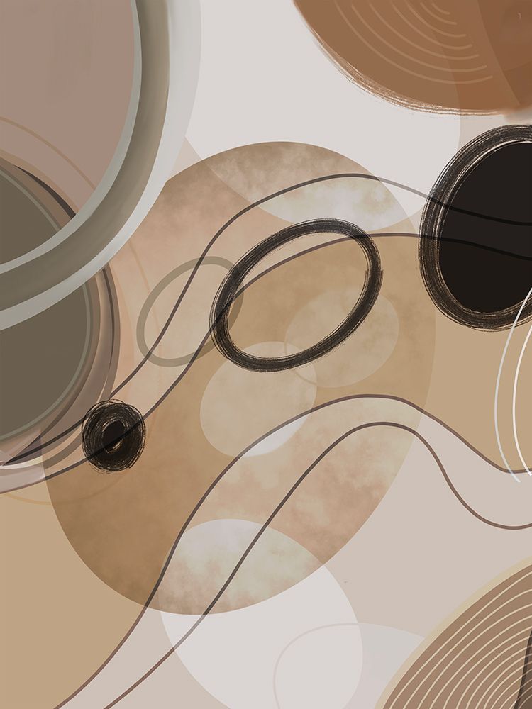 Neutral Wave 2 art print by Doris Charest for $57.95 CAD