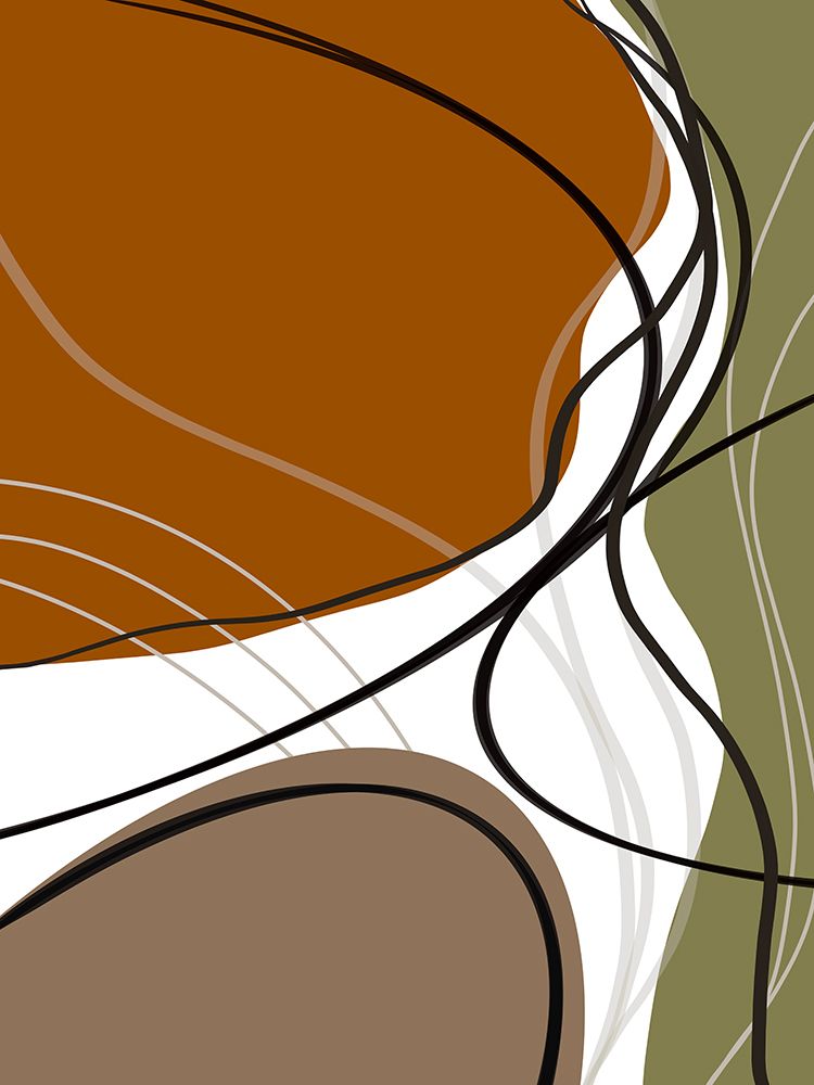 Line Flow 2 art print by Doris Charest for $57.95 CAD
