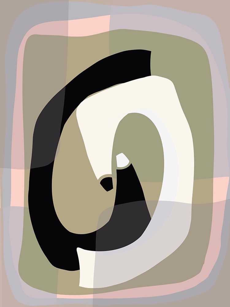 Rose Ying Yang 1 art print by Doris Charest for $57.95 CAD