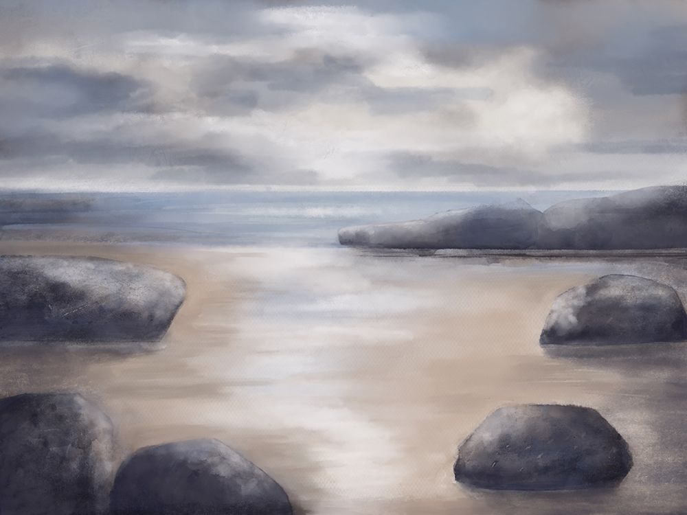 Rocky Beach 2 art print by Doris Charest for $57.95 CAD