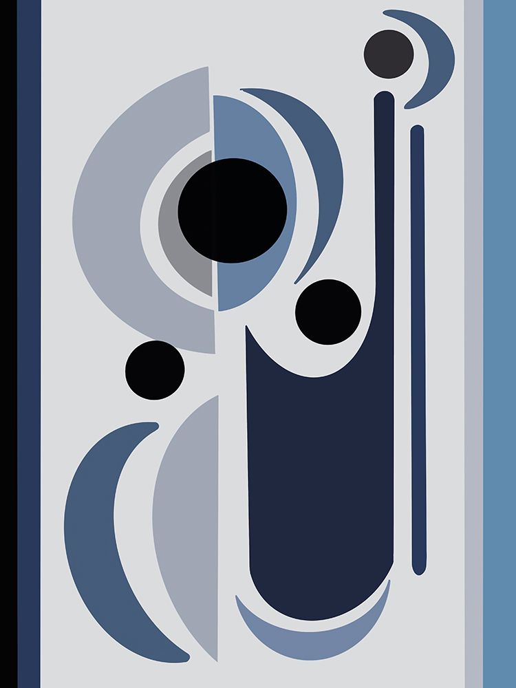 Curves Abstract  1 art print by Doris Charest for $57.95 CAD
