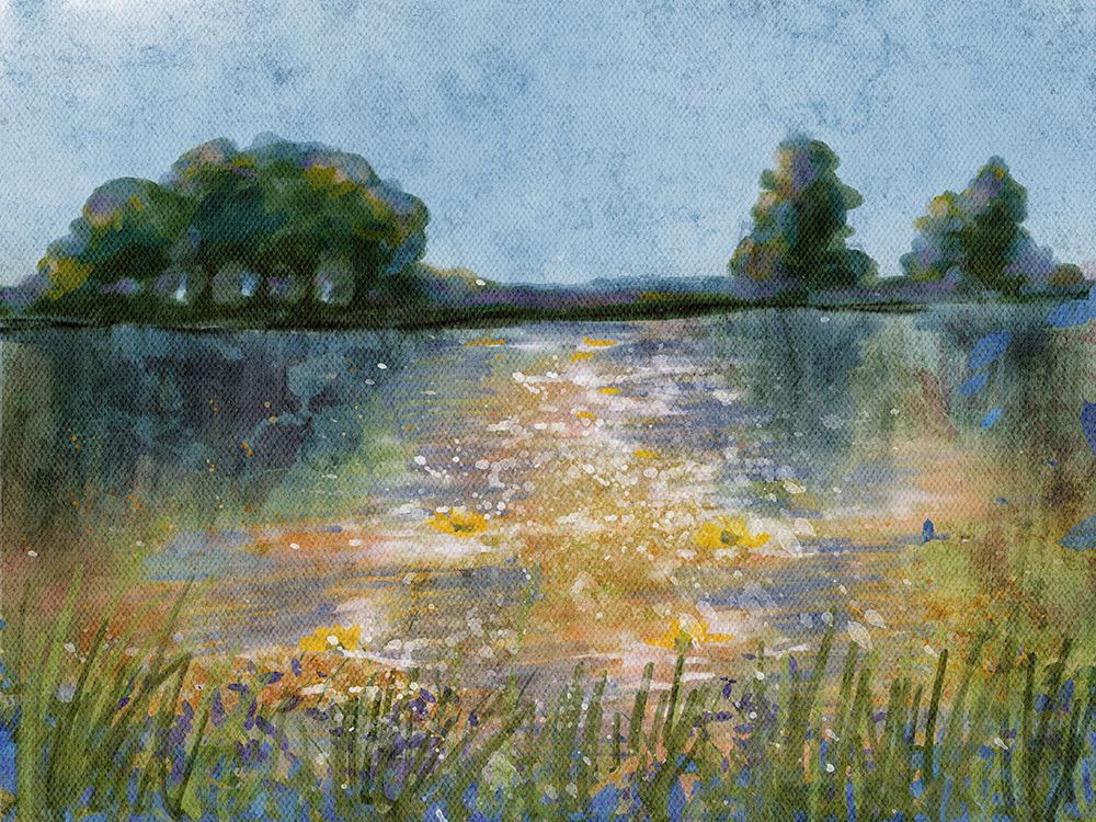 Field Of Flowers 3 art print by Doris Charest for $57.95 CAD