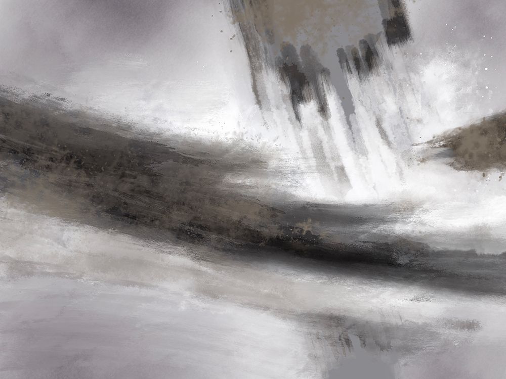 Rain On The River 1 art print by Doris Charest for $57.95 CAD