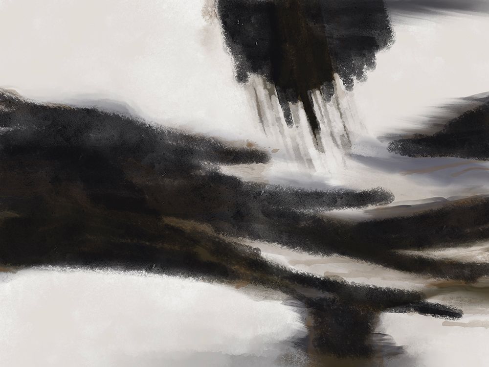 Rain On The River 2 art print by Doris Charest for $57.95 CAD