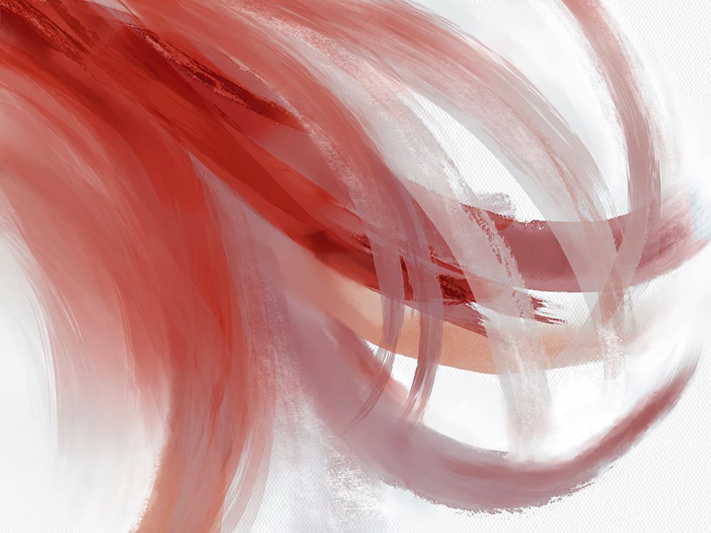 Movement In Red 2 V2 art print by Doris Charest for $57.95 CAD
