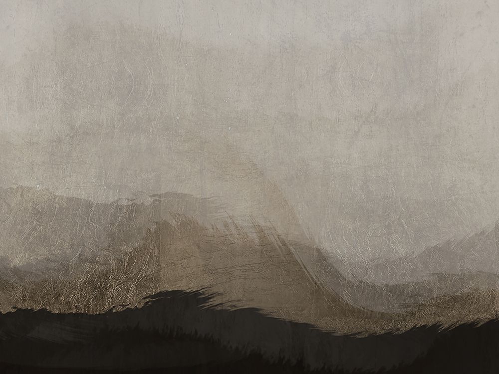 Calculated Gold And Black art print by Doris Charest for $57.95 CAD