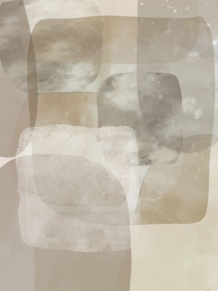 Overlap Tone On Tone 1 art print by Doris Charest for $57.95 CAD