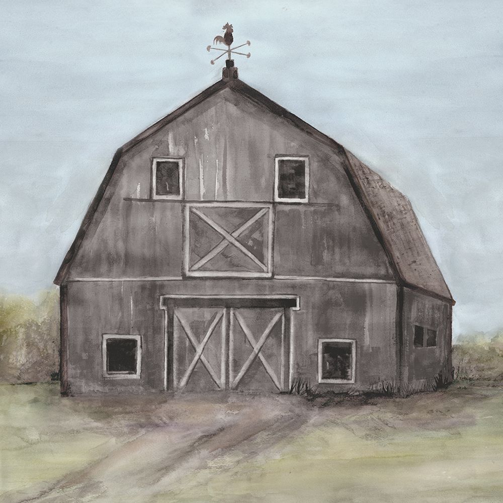 Peaceful Barn 2 art print by Doris Charest for $57.95 CAD