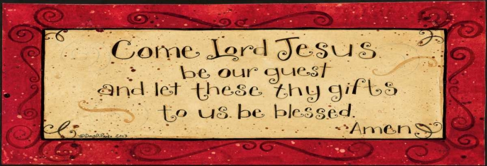 Lord Jesus art print by Dan DiPaolo for $57.95 CAD