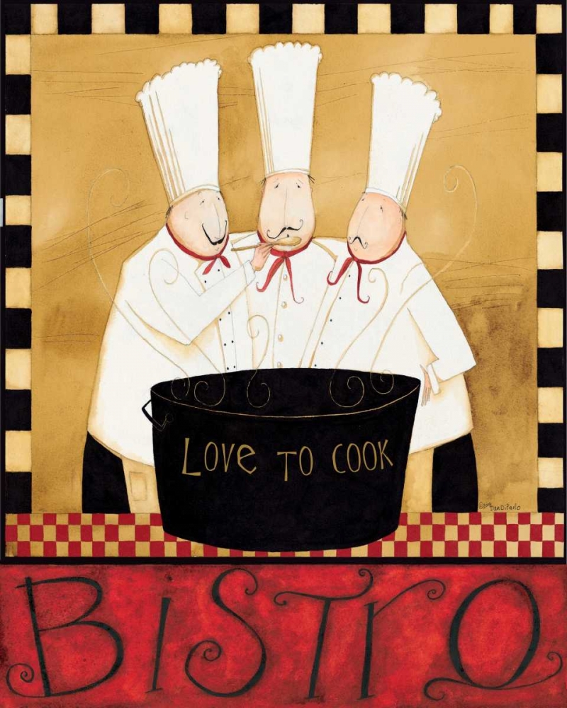 Bistro Chefs art print by Dan DiPaolo for $57.95 CAD