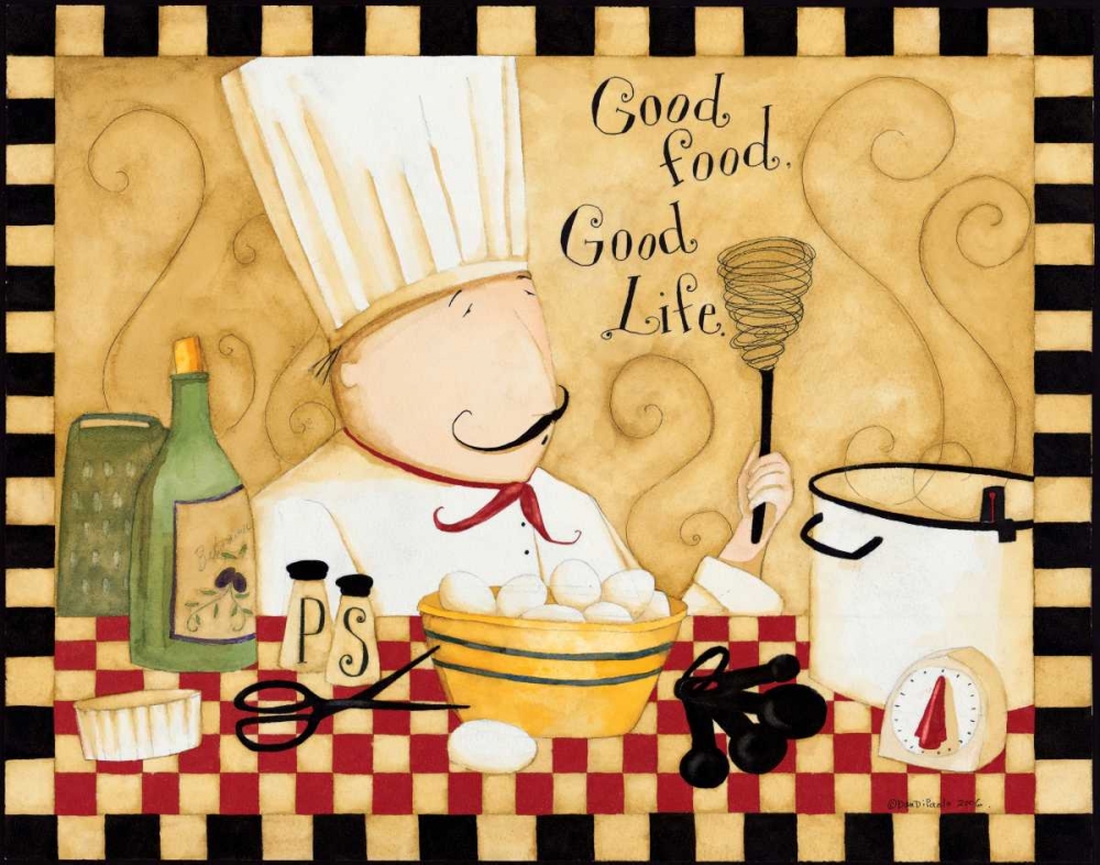 Good Food art print by Dan DiPaolo for $57.95 CAD