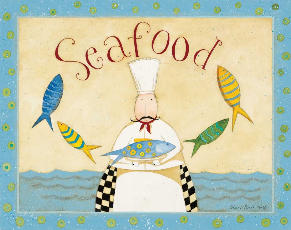 Seafood art print by Dan DiPaolo for $57.95 CAD