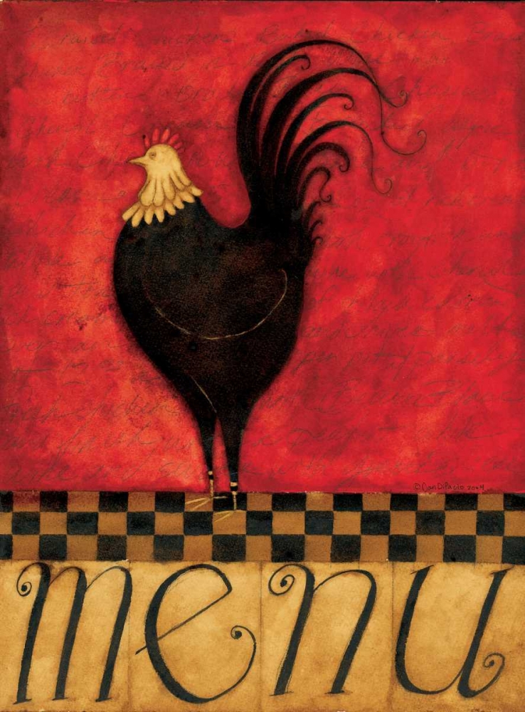 Menu art print by Dan DiPaolo for $57.95 CAD