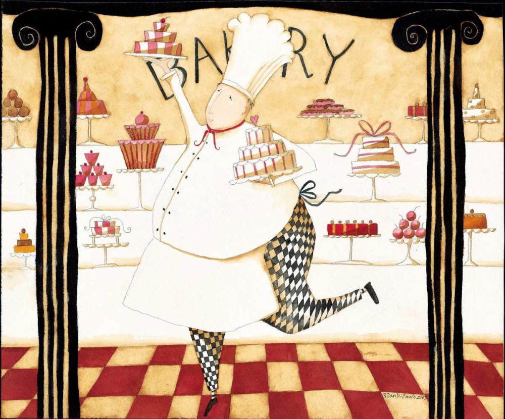 Love To Cook art print by Dan DiPaolo for $57.95 CAD